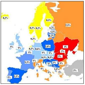 Seroprevalencija infekcije virusom hepatitisa C u Europi